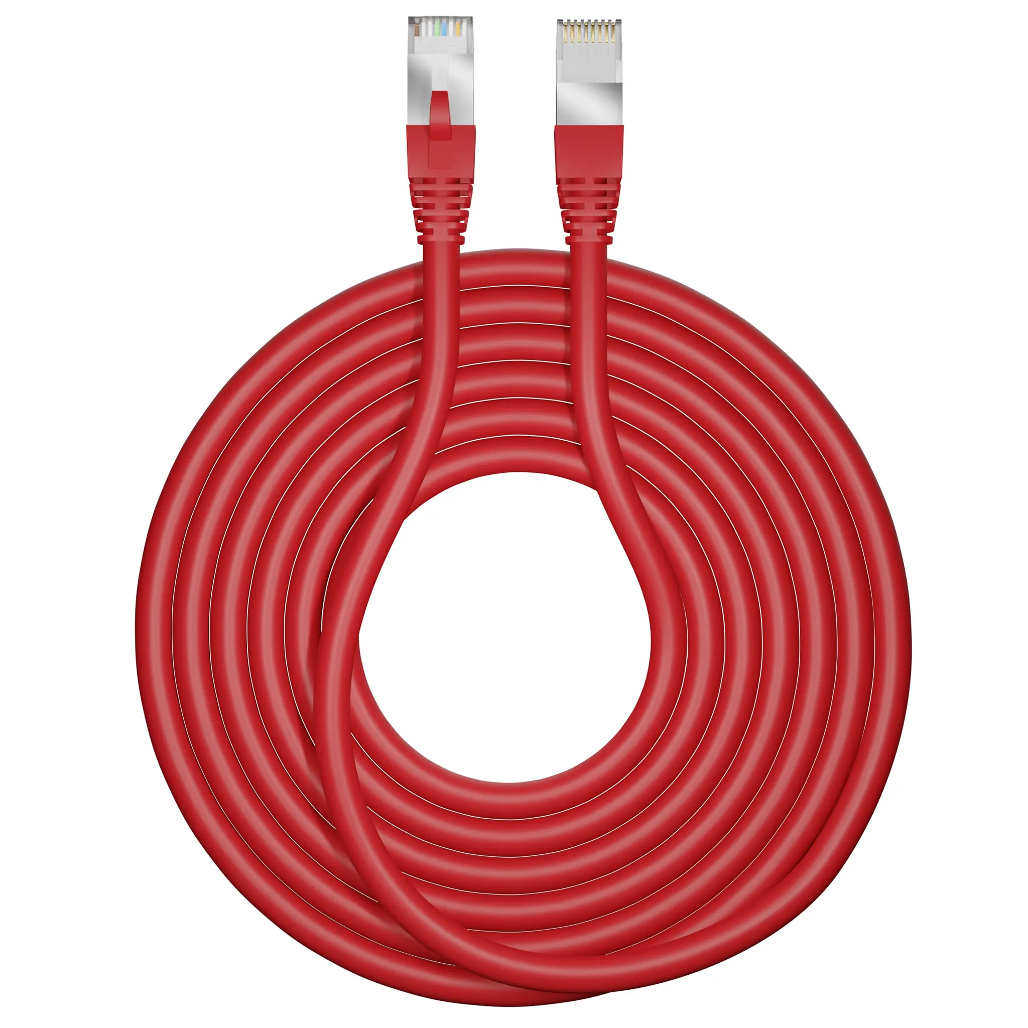 Produktfoto 1 von CAE Groupe RJ45 Ethernet-Kabel, 5 m, Rot, Raucharm halogenfrei