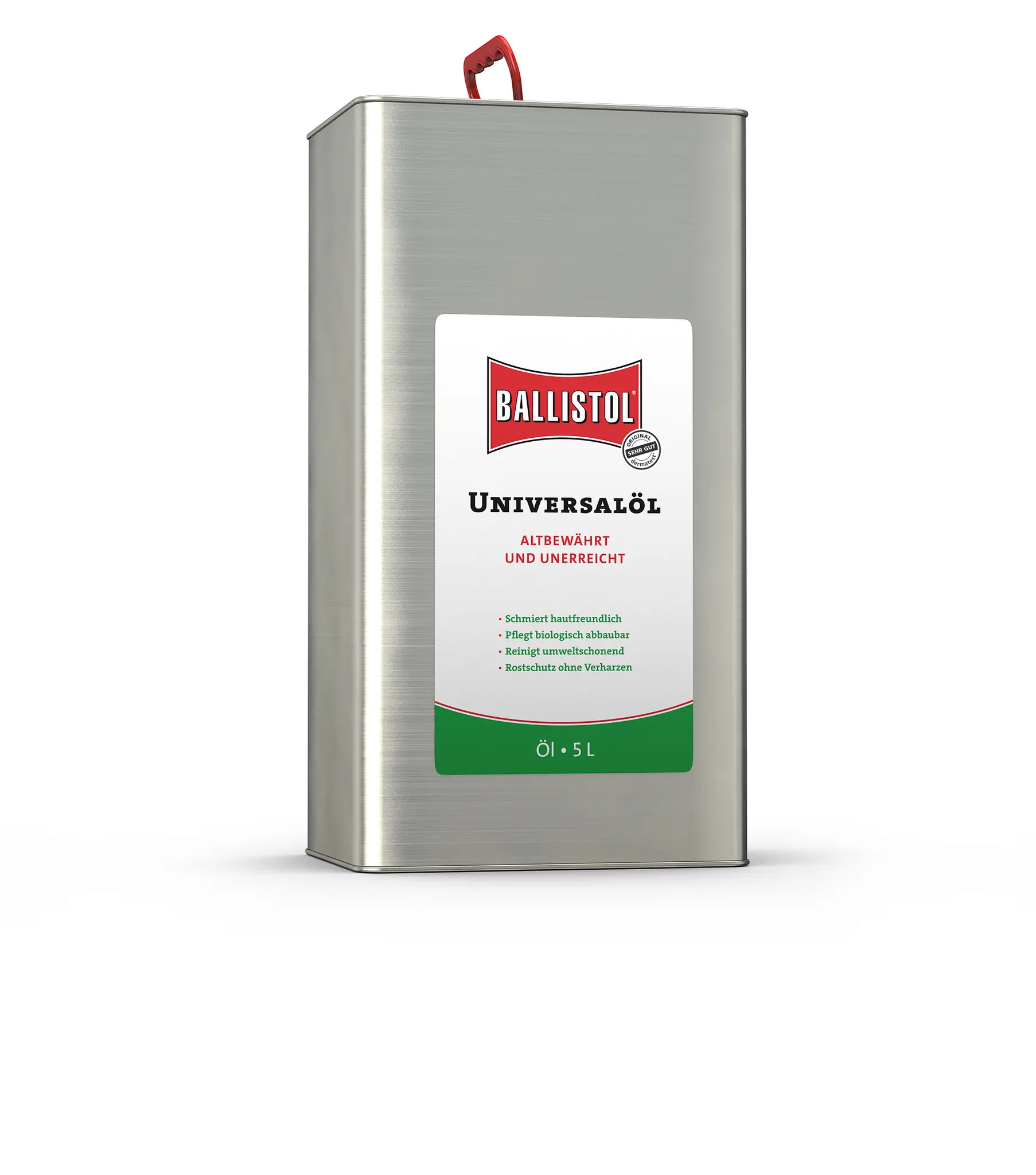 BALLISTOL Ballistol Universal Oil Schmiermittel Flüssig Lebensmittelsicher, Behälter 5 L