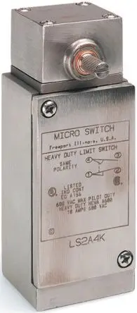 Honeywell HDLS Endschalter, Drehkopf 2-poliger Umschalter, IP65, IP66, IP67, Edelstahl 240V ac 10A