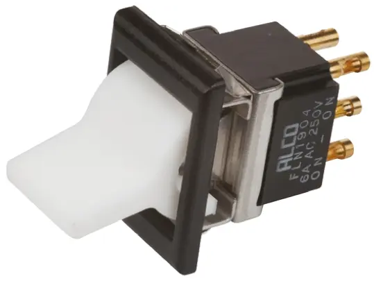 Produktfoto 1 von TE Connectivity Panel Kippschalter 2-poliger Umschalter Ein-Ein Ein-Ein, 6 A