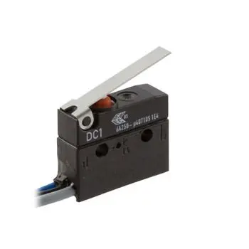 Produktfoto 1 von ZF Mikroschalter Hebel-Betätiger Lot, 1-poliger Umschalter, 250 V ac, 6A IP6K7 0.69N -40 °C - 105 °C