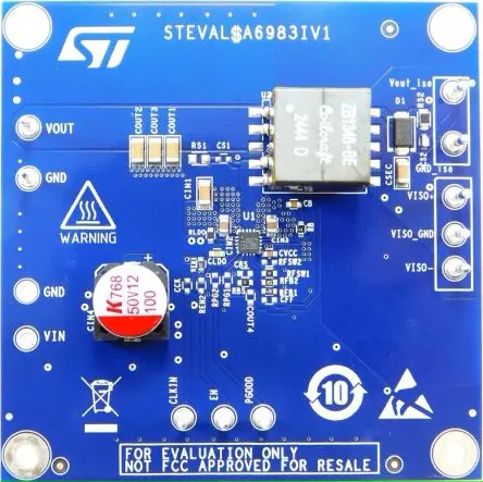 Produktfoto 1 von STMicroelectronics STEVAL-A6983IV1 Buck Schaltregler, Buck Schaltregler Entwicklungstool Microcontroller STM32