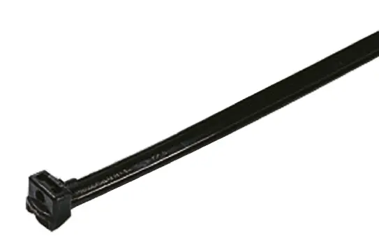 Produktfoto 1 von HellermannTyton KR8/33 Nylon 6.6 Kabelbinder Nicht lösbar Schwarz 8 mm x 337 mm
