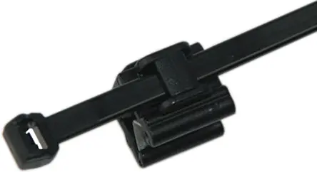 Produktfoto 1 von HellermannTyton T50R Nylon 6.6 Kabelbinder Baugruppe Schwarz 14 mm x 200 mm