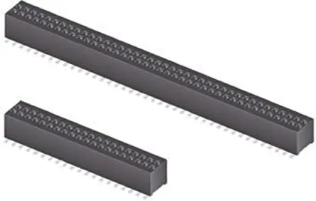 Produktfoto 1 von Samtec MLE Leiterplattenbuchse Gerade Oberfläche 18-polig / 2-reihig, Raster 1 mm Lot