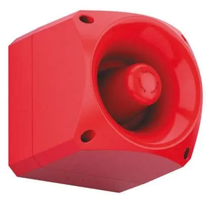 Produktfoto 1 von Klaxon PNV Sirene Rot IP66