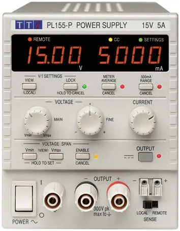 Produktfoto 1 von Aim-TTi PL155-P Linear Labornetzgerät 75W, 0 → 15V / 0 → 5A