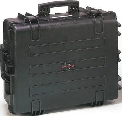 Produktfoto 1 von Explorer Cases Wasserdicht/Wasserbeständig Polypropylen Kunststoff Wasserdicht Transportkoffer Schwarz mit Rädern 507