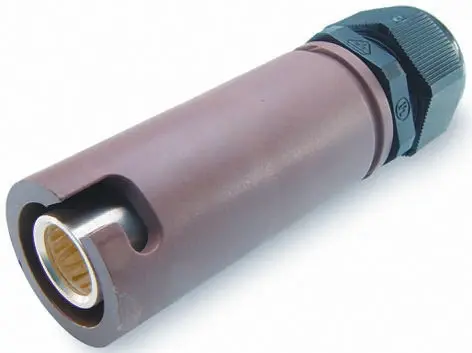 Produktfoto 1 von ITT Cannon Veam Snaplock Leistungssteckverbinder Braun, 1kV / 250A, Kabel IP65