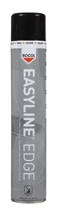 Produktfoto 1 von Rocol 750 ml EasyLine Linienmarkierungsspray Schwarz Satiniert, Schwarz RAL 9017