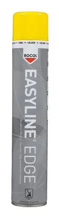 Produktfoto 1 von Rocol 750 ml EasyLine Linienmarkierungsspray Gelb Satiniert, RAL 1023
