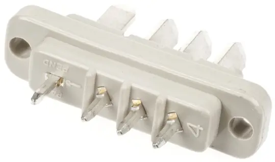 Produktfoto 1 von Cinch Automotive, Kfz-Steckverbinder, Stecker, 4-polig, Grün, 5A