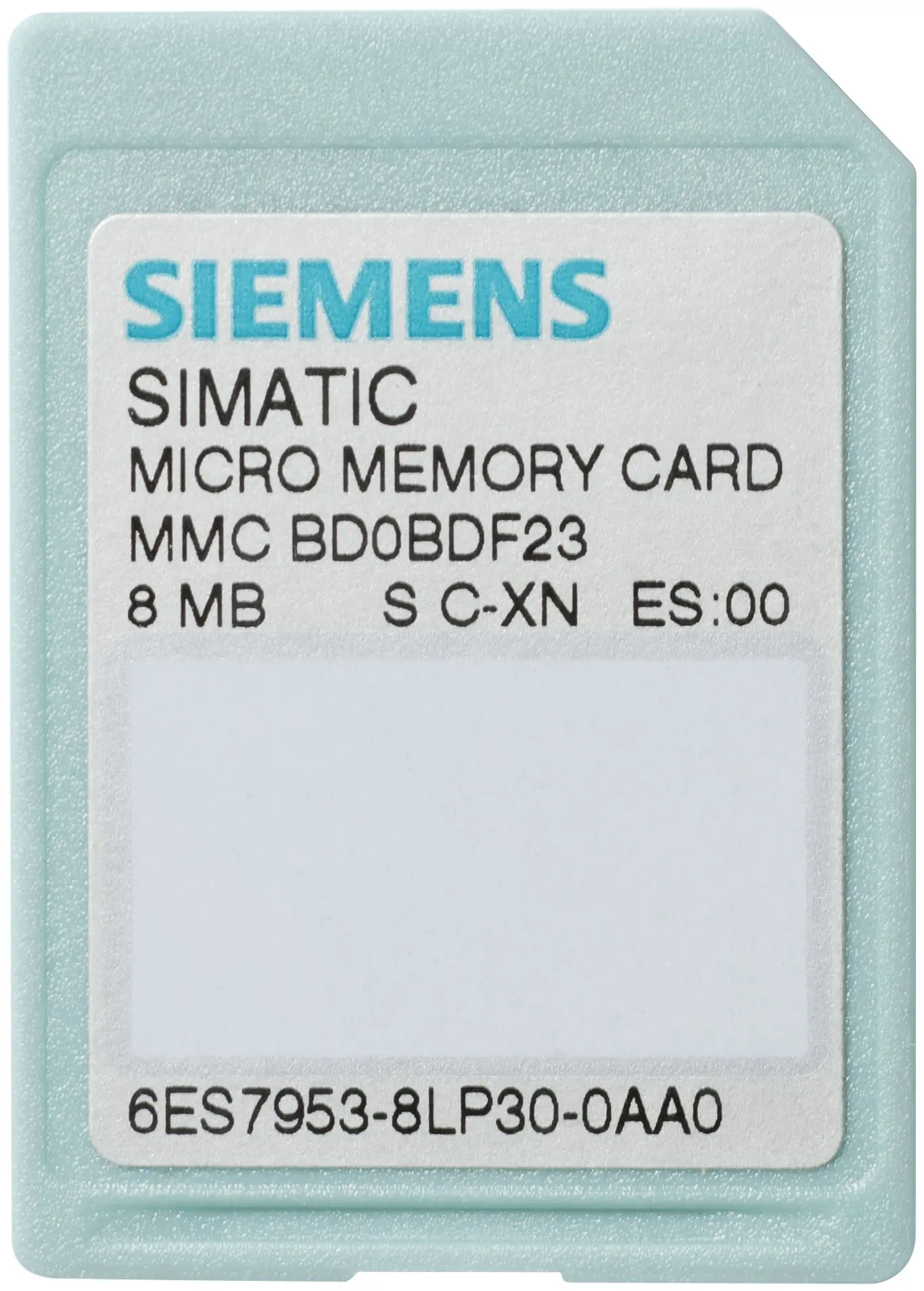 Produktfoto 1 von Siemens Speicherkarte für C7, ET200S, S7-300