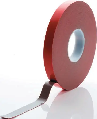 Produktfoto 1 von Hi-Bond VST4110G-12 Acrylschaum Schaumstoff Klebeband doppelseitig, Grau, Stärke 1.1 mm, 12.0 mm x 33 m, 15.2 N/cm