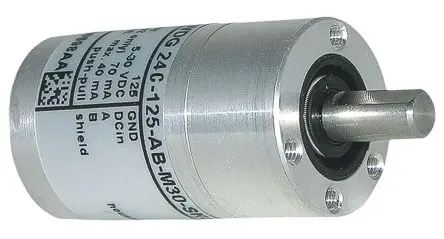 Produktfoto 1 von Wachendorff WDG 24C Inkrementalgeber Inkremental 64 Impulse/Umdrehung/U, 30V dc, 12000 U/min, Gegentakt invertiert Fest