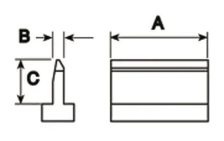 Produktfoto 1 von Weller / SMT01 Lötspitze 10.4 mm Flachstift SMT für Fers WSP80/WP80/WXP80