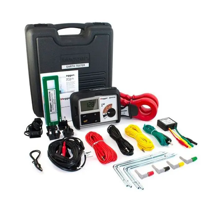 Produktfoto 1 von Megger DET4TCR2 LCD Erdungsprüfgerät CAT IV 100 V, bis 200kΩ