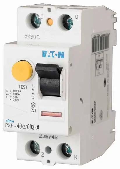 Eaton PXF-A RCCB, 1+N-polig, 16A, 300mA Typ A PXF