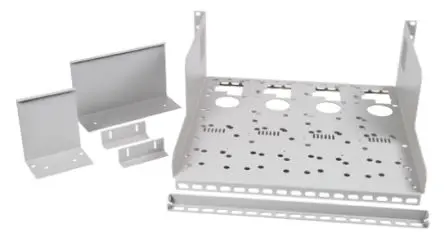 Aim-TTi PL-P Rack-Montage-Kit, Rackmontagekit für PL, PL-P 170 mm, Aluminium 30 mm, 1 pro Paket Stück 207mm