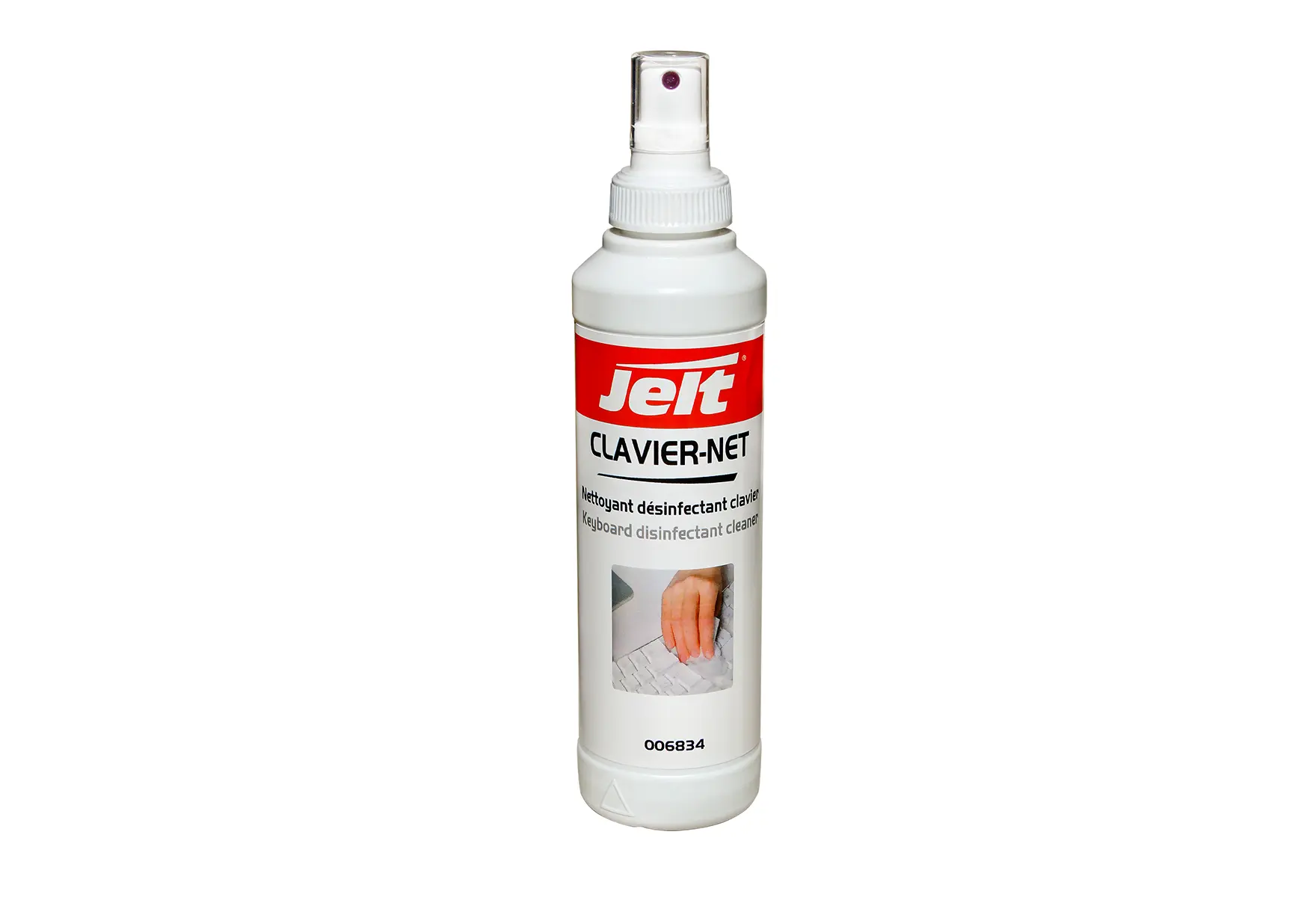 Produktfoto 1 von Jelt CLAVIER-NET Tastaturreiniger, Pumpspray, 250 ml