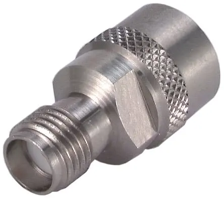 Produktfoto 1 von Huber+Suhner HF Adapter, 50 Ω, Gerade, 18GHz Stecker Buchse, Koaxial Nennspannung