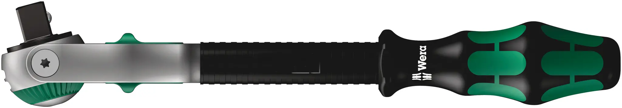 Produktfoto 1 von Wera Zyklop 1/2 in Ratsche Mehrkomponenten Chrom Vanadium Stahl Höhensicher, Länge 277 mm
