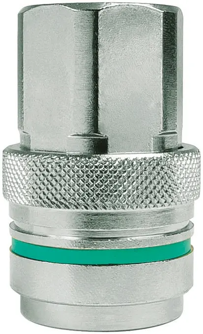 Produktfoto 1 von CEJN Messingfitting Kupplung 3/4"-G Mit Gewinde 3/4 in Buchse Buchse 3/4 in