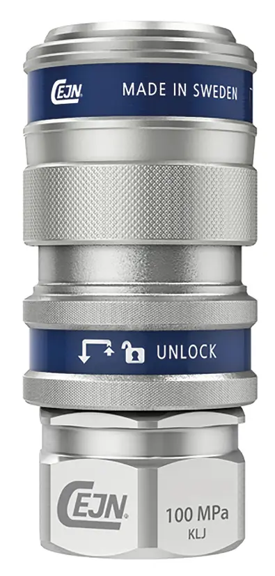 Produktfoto 1 von CEJN 115 Hydraulik-Schnellkupplung Buchse Stahl, 3/8 in