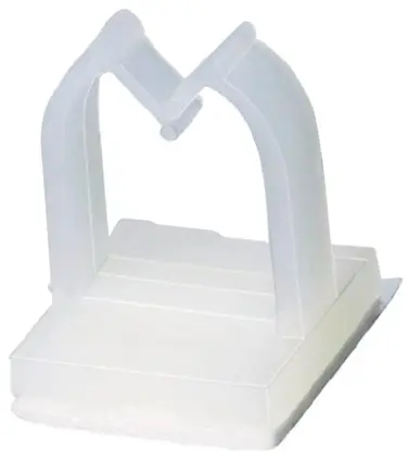 Produktfoto 1 von Essentra MWSEB Kabelhalter Kabelklemmen-Jumper selbstklebend Nylon 12,7 mm x 13mm x 12.7mm
