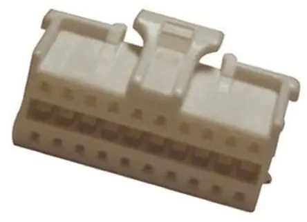 Produktfoto 1 von Molex MicroClasp Buchse Steckverbindergehäuse 2 mm, 16-polig / 2-reihig Gerade, Kabel für Kabel-Platinen-Buchse