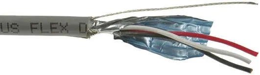 Produktfoto 1 von Alpha Wire Xtra-Guard Flex Steuerleitung 0,2 mm Ø 5.05mm Kupfer verzinnt Schirmung PVC isoliert Grau