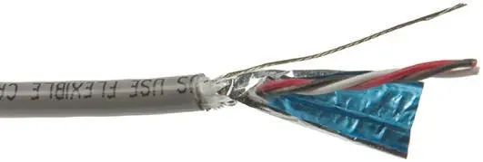 Produktfoto 1 von Alpha Wire XTRA-GUARD FLEX Mehrkern-Industriekabel 30 m Ø 4.78 mm Polyvinylchlorid isoliert Grau