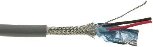 Produktfoto 1 von Alpha Wire XTRA-GUARD FLEX Datenkabel, 1-paarig 30 m Ø 5.59 mm Polyvinylchlorid isoliert Grau