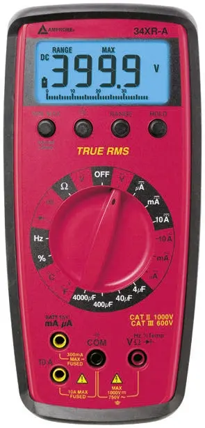Amprobe 34XRA Tragbar Digital Multimeter Echteffektivwert, CAT III, CAT