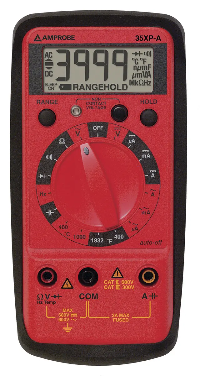 Produktfoto 1 von Amprobe 35XPA Tragbar Digital Multimeter, CAT III, CAT I, CAT