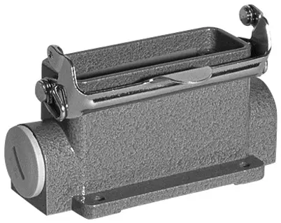 Produktfoto 1 von TE Connectivity HA Kappe für robusten Stromversorgungsstecker, Oberfläche 5 Steckverbindergehäuse, IP65