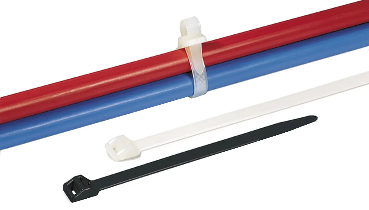 Produktfoto 1 von HellermannTyton RLT150 Nylon 6.6 Kabelbinder Lösbar Natur 8.9 mm x 770 mm