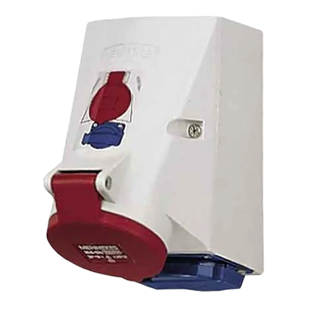 Produktfoto 1 von MENNEKES Doppelbox mit TwinCONTACT, 40V 5 / 16A, Wand IP44