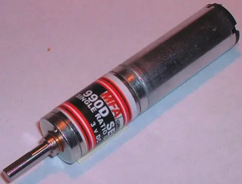 Produktfoto 1 von RS PRO 990D Bürsten-Getriebemotor DC-Getriebemotor bis 61 mNm 64:1, 3 V / 0.62 W, 195 rpm, Wellen-Ø 3 mm, 12 mm x 49.6
