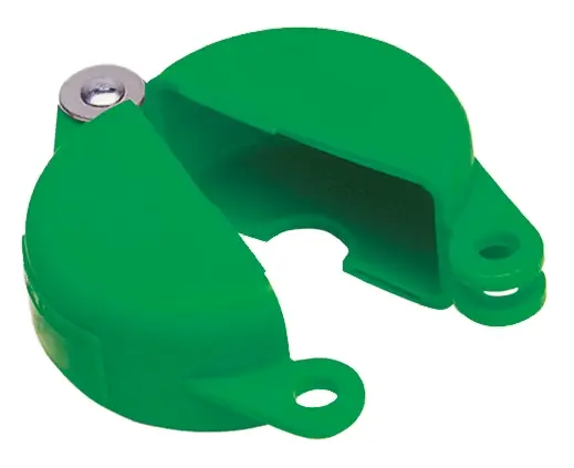 Brady Polypropylen Aussperrung Typ Armaturabsperrung, 1-fach Verriegelung 9.53 mm, Grün