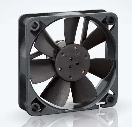 Produktfoto 1 von ebm-papst 600 F Axiallüfter, Hülse, 12V dc / 330 mW, 2250 U/min, 15 m³/h IP20 60 mm 60mm 15 mm