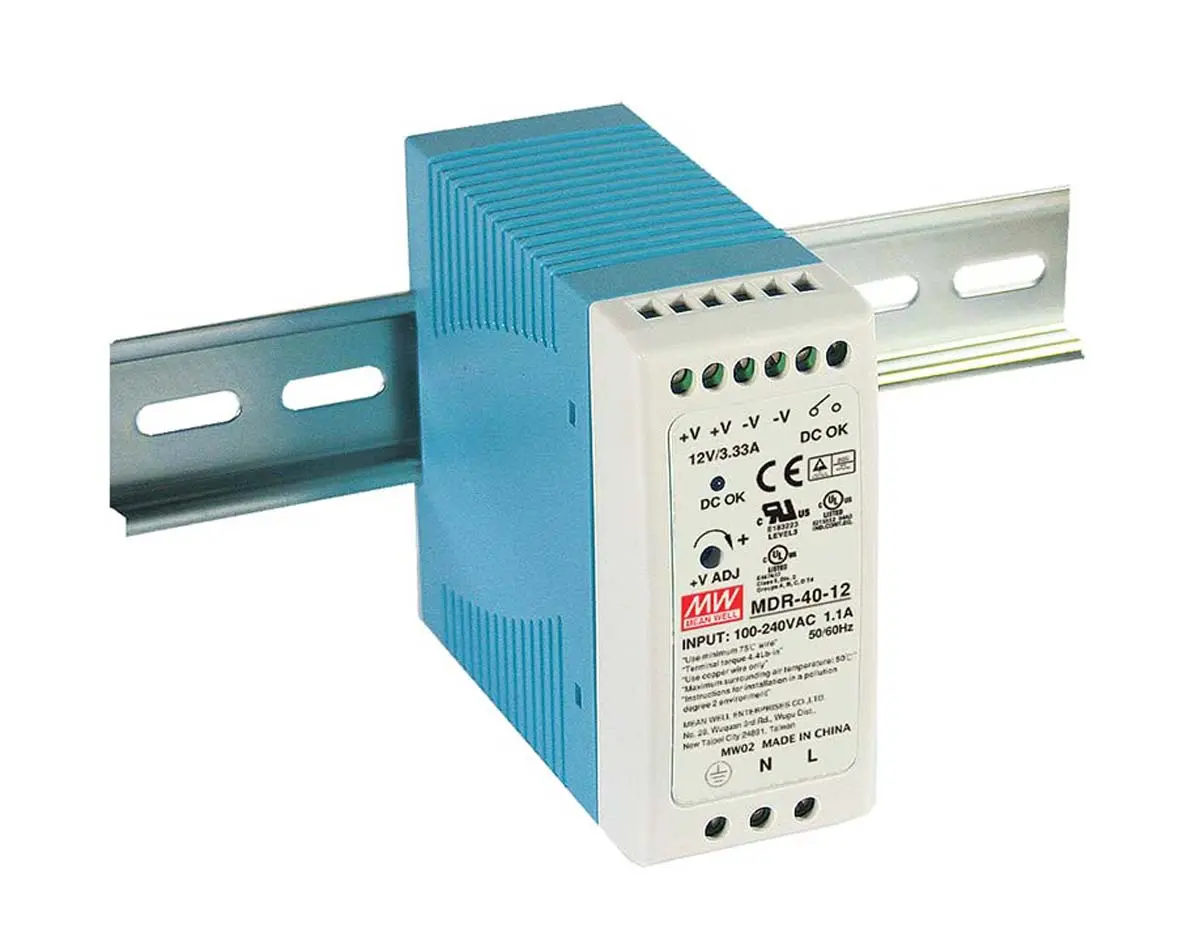 Produktfoto 1 von MEAN WELL MDR DIN-Schienen Netzteil Getaktet 5V dc / 6A 30W 85 → 264V ac