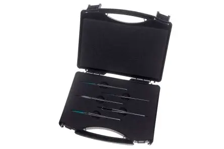 Produktfoto 1 von Weller Erem Edelstahl Pinzettensatz, 114mm, Spitze Spitz Antimagnetisch 5-teilig ESD-Sicherheit