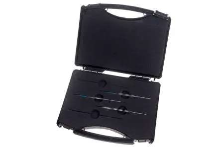 Produktfoto 1 von Weller Erem Edelstahl Pinzettensatz, 114 mm, Spitze Spitz Antimagnetisch 3-teilig ESD-Sicherheit