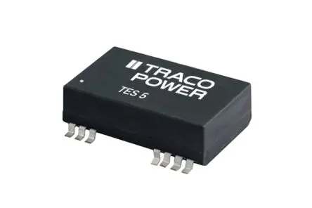 Produktfoto 1 von TRACOPOWER TES 5 DC/DC Konverter, 15V dc OUT 165 mA Oberfläche 36V dc 1.5 kV dc 5 W -40 °C 85 °C