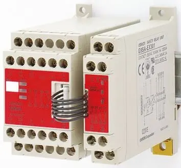 Produktfoto 1 von Omron G9SA Sicherheitsrelais 100V ac, 240 V ac, 5 Sicherheitskontakte, 1 Hilfsschalter, Automatisch und manuell EN, UR,
