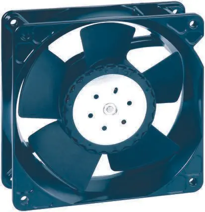 Produktfoto 1 von ebm-papst 4100 NH7 - S-Force Axiallüfter, Kugel, 48V dc / 90 W, 9500 U/min, 500 m³/h 119 mm 119mm 38 mm