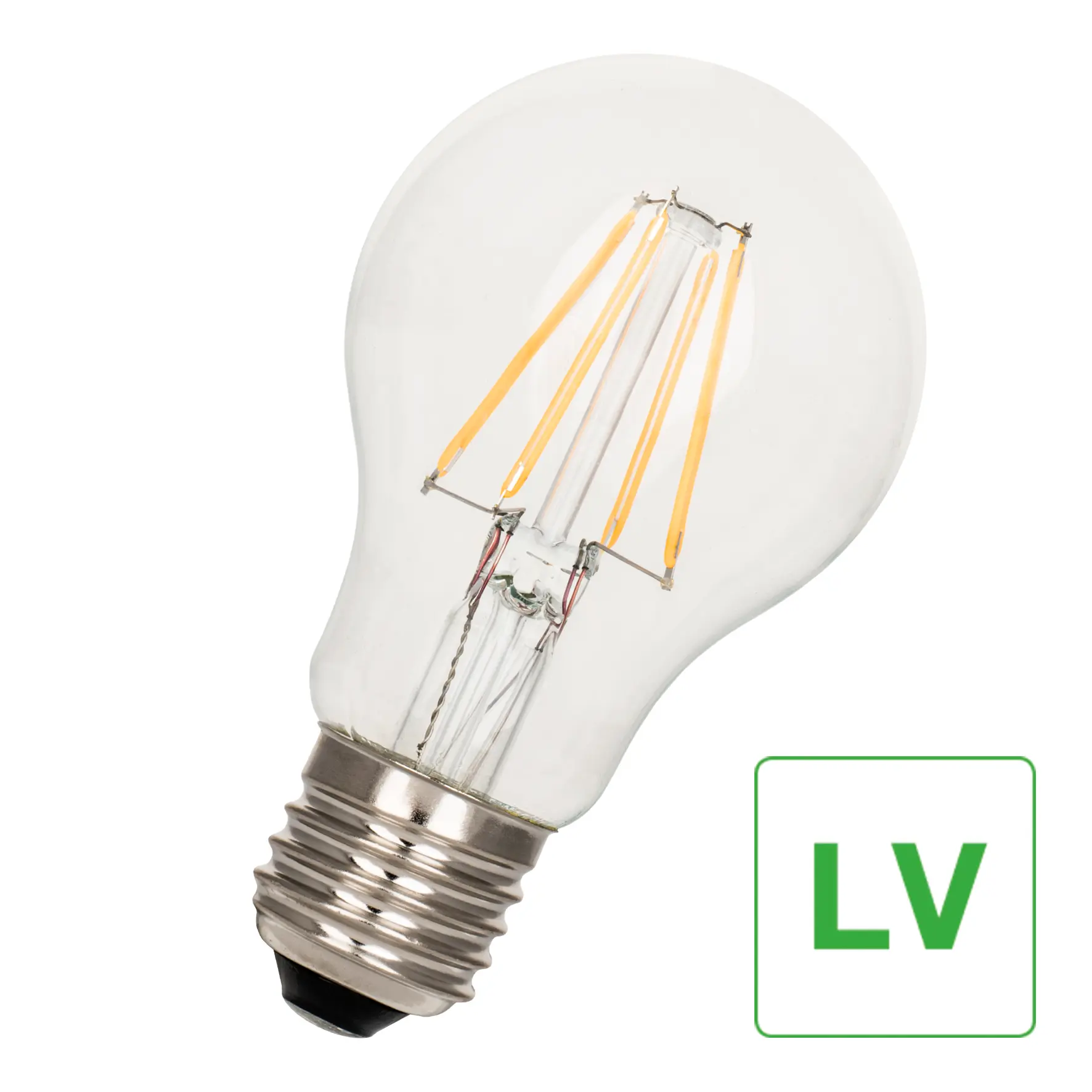 Produktfoto 1 von LED FIL A60 E27 12V-42V AC/DC 4W 827 CL
