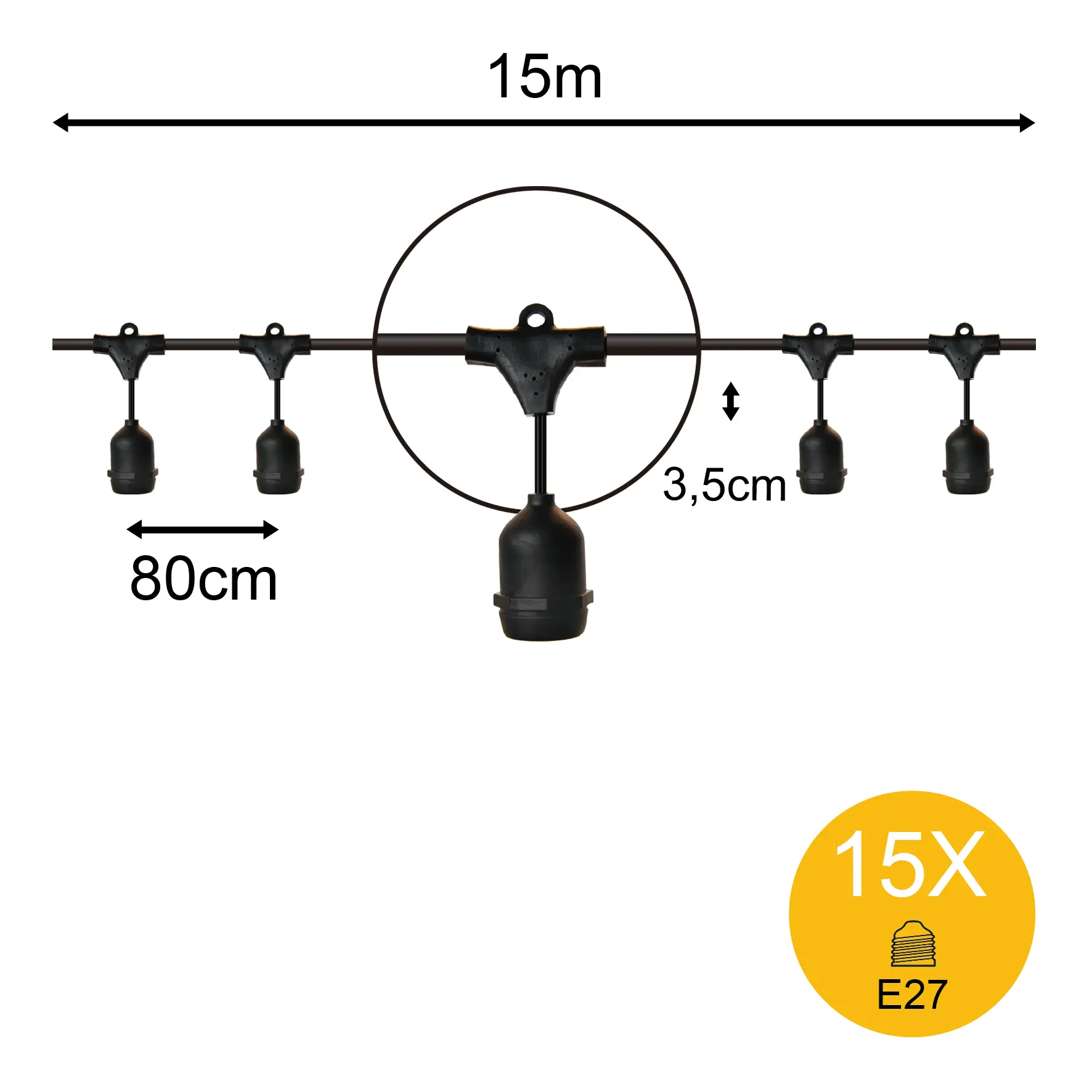 Produktfoto 1 von Bailey Electric & Electronics bv Arbeitslicht