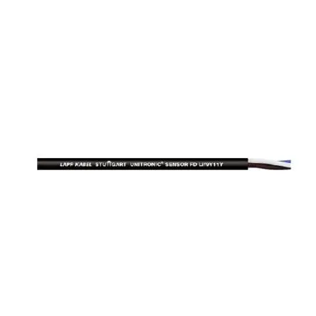 Produktfoto 1 von Lapp UNITRONIC SENSOR FD Lif9Y11Y Steuerkabel, 3-adrig x 0.34 mm² 22 AWG Ungeschirmt Schwarz, 50 m, Polyurethan